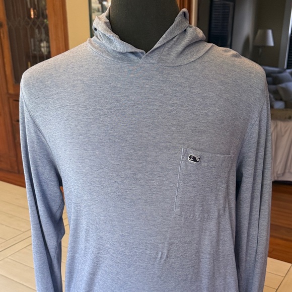 Vineyard Vines Other - Vineyard Vines Light Blue Hooded Sweatshirt